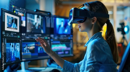 Examine the future trends in video editing software technology, including advancements in virtual reality editing, real-time collaboration tools, and automated editing processes
