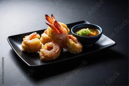 fried shrimp on a plate