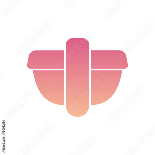 Diaper Flat Gradient Style