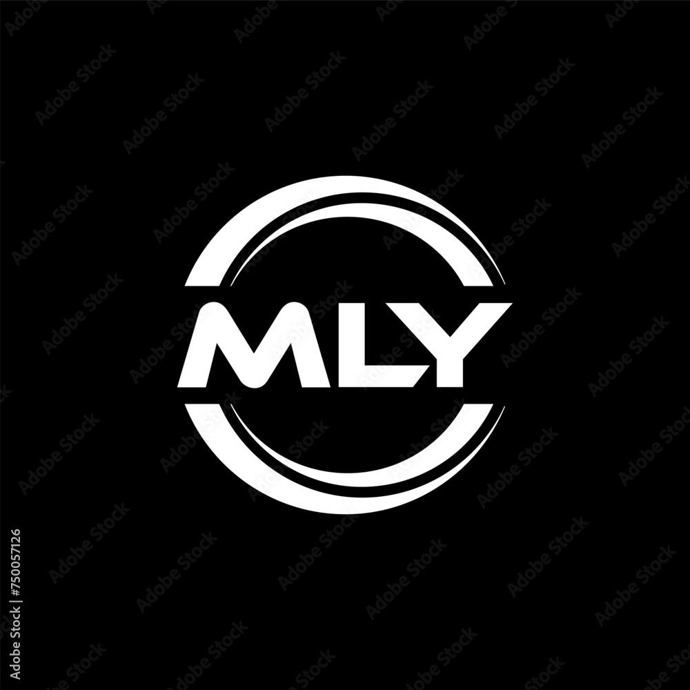 MLY letter logo design with black background in illustrator, vector logo modern alphabet font overlap style. calligraphy designs for logo, Poster, Invitation, etc. MLY letter logo design with black background in illustrator, vector logo modern alphabet font overlap style. calligraphy designs for logo, Poster, Invitation, etc.