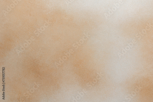 Yellow and beige texture background, abstract backdrop for design, top view, copy space