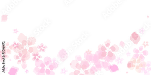 Petals Stock Image with blur effect