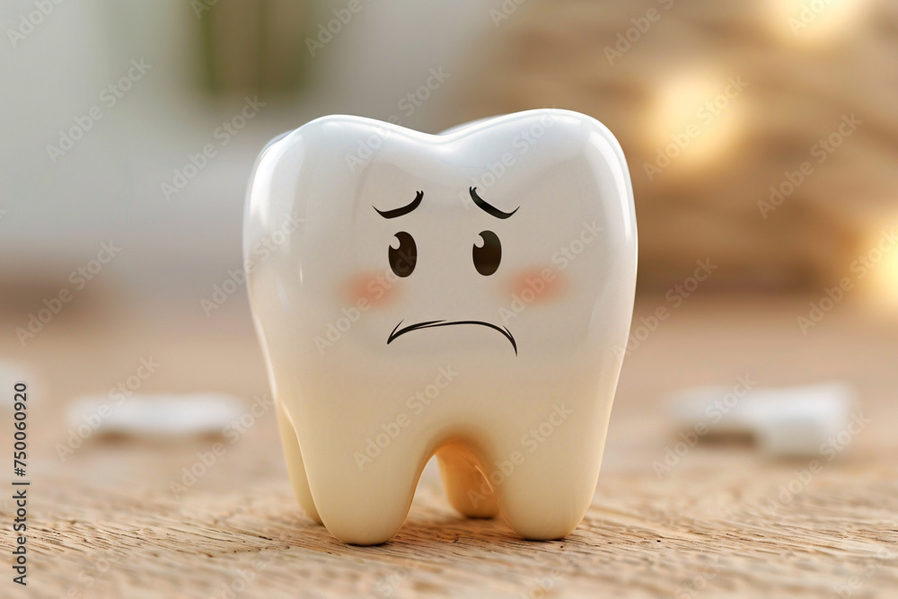 Toothache concept Toothache concept