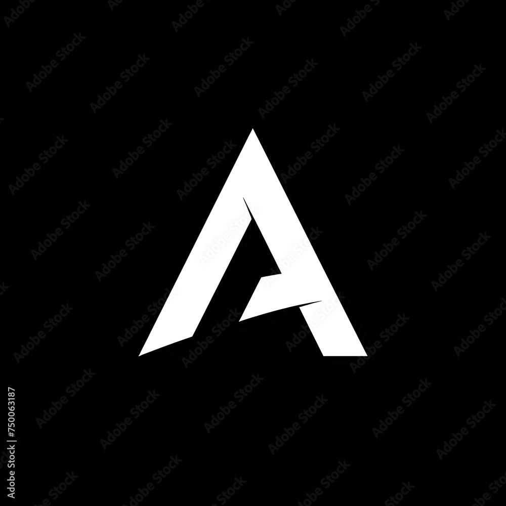logo design letter A business concept logo design letter A business concept