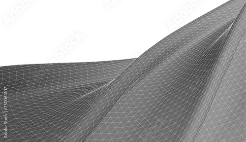 black and white fabric