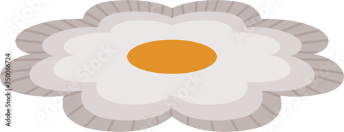 cute cozy rug illustration