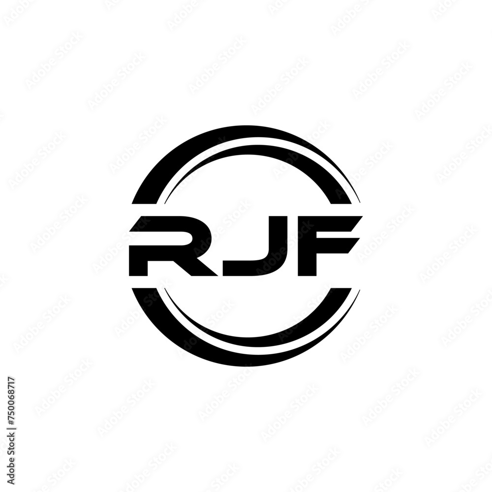 RJF letter logo design with white background in illustrator, vector logo modern alphabet font overlap style. calligraphy designs for logo, Poster, Invitation, etc. RJF letter logo design with white background in illustrator, vector logo modern alphabet font overlap style. calligraphy designs for logo, Poster, Invitation, etc.