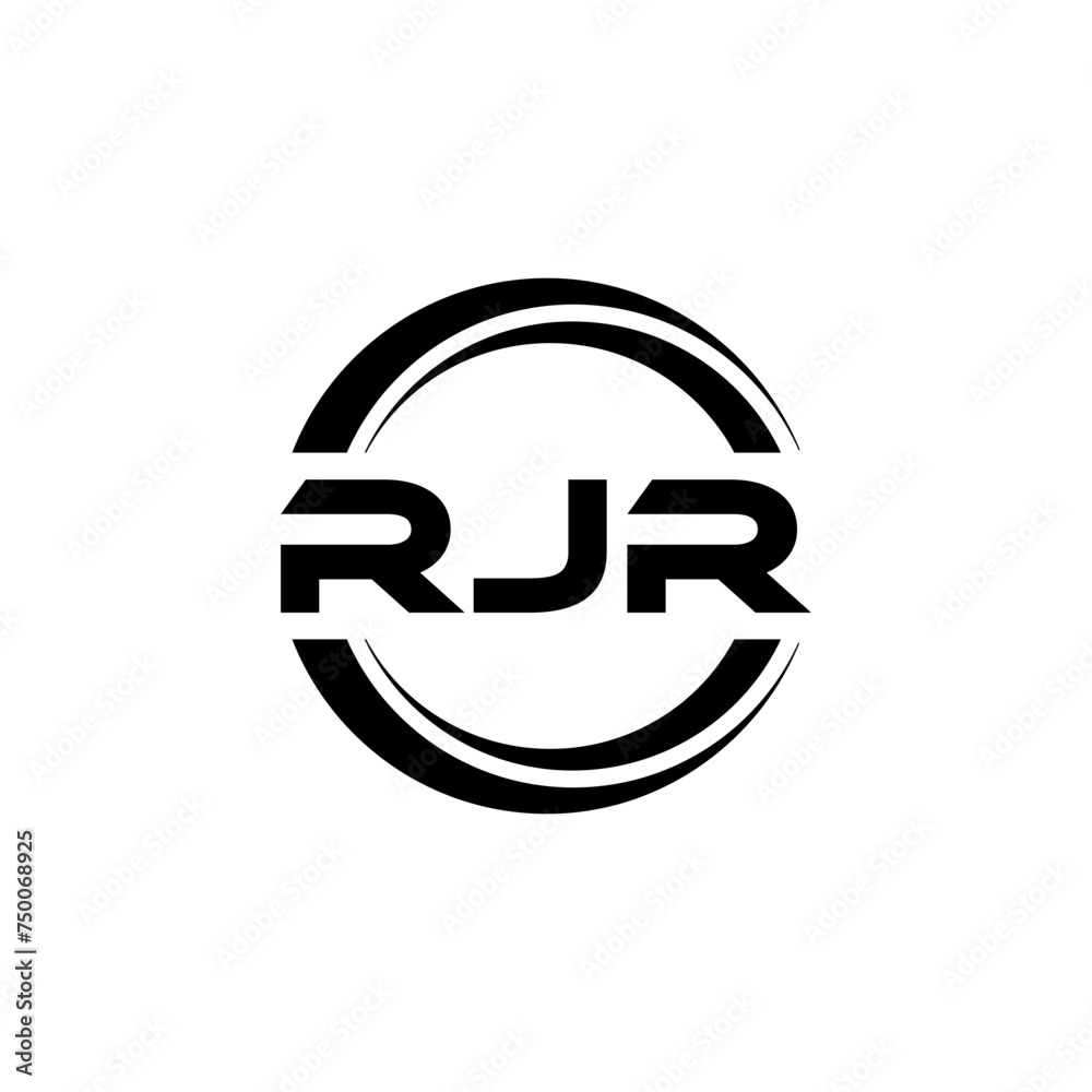 RJR letter logo design with white background in illustrator, vector logo modern alphabet font overlap style. calligraphy designs for logo, Poster, Invitation, etc. RJR letter logo design with white background in illustrator, vector logo modern alphabet font overlap style. calligraphy designs for logo, Poster, Invitation, etc.