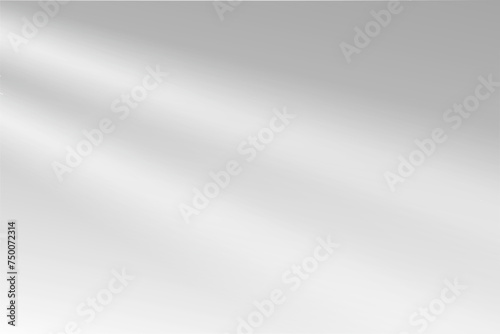 Window light blur abstract background on white wall, diagonal shadow overlay effect - vector