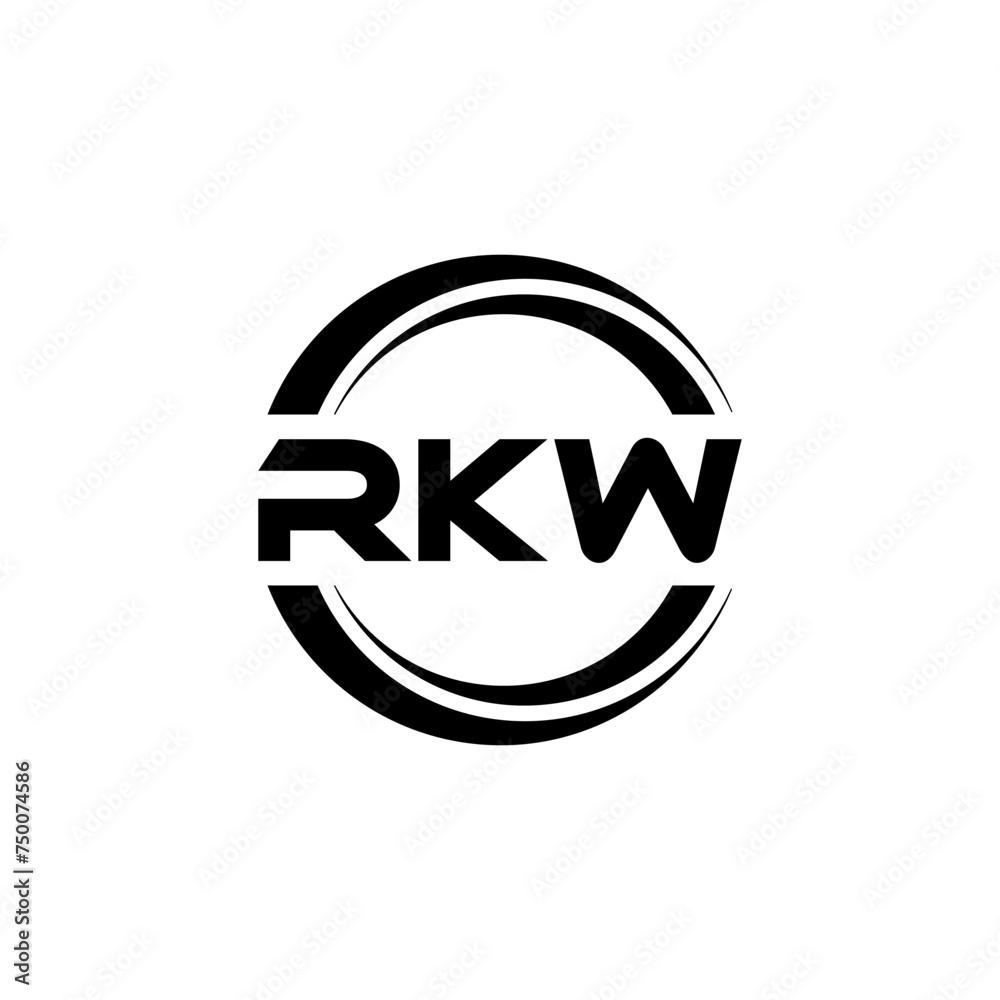 RKW letter logo design with white background in illustrator, vector logo modern alphabet font overlap style. calligraphy designs for logo, Poster, Invitation, etc. RKW letter logo design with white background in illustrator, vector logo modern alphabet font overlap style. calligraphy designs for logo, Poster, Invitation, etc.