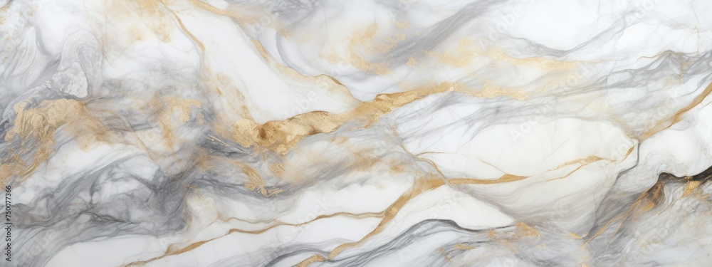 Luxury white marble background. Modern banner	