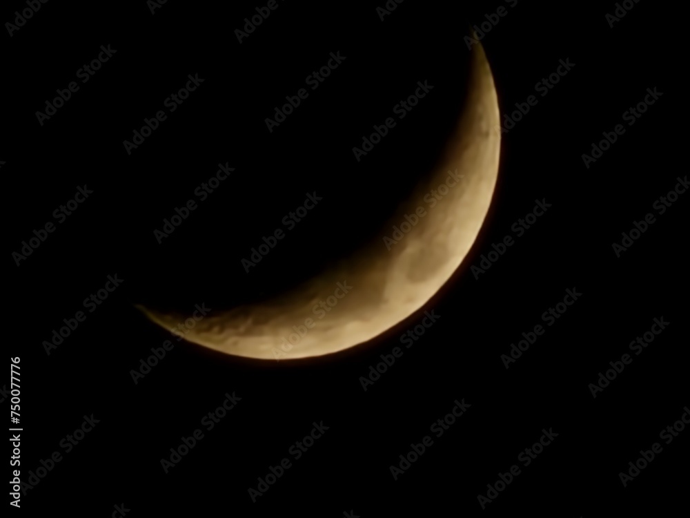 Moon at morning using 100x zoom, Sunset using 100x zoom, clouds with sky and sea Moon at morning using 100x zoom, Sunset using 100x zoom, clouds with sky and sea