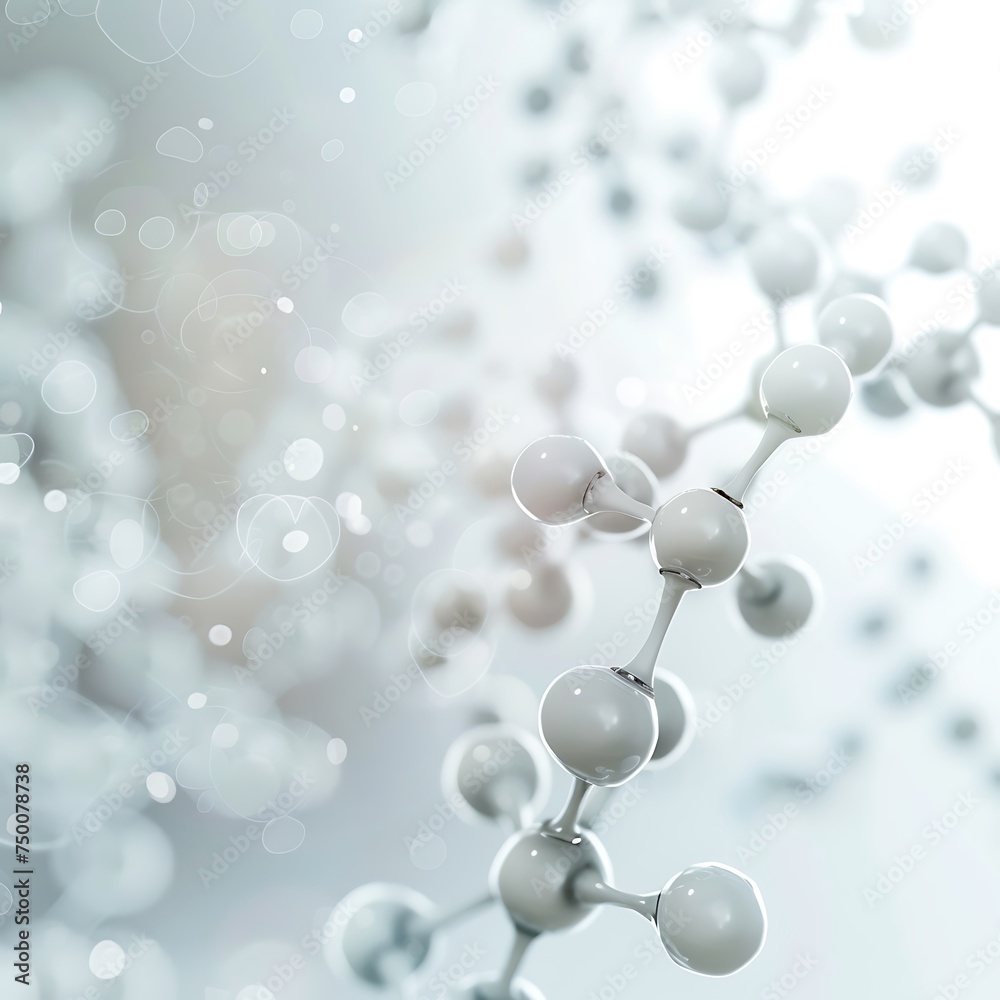 3d rendering of DNA molecules, AI images, white Chromosomes, bubbles 3d rendering of DNA molecules, AI images, white Chromosomes, bubbles