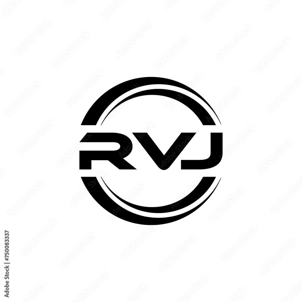 RVJ letter logo design with white background in illustrator, vector logo modern alphabet font overlap style. calligraphy designs for logo, Poster, Invitation, etc. RVJ letter logo design with white background in illustrator, vector logo modern alphabet font overlap style. calligraphy designs for logo, Poster, Invitation, etc.