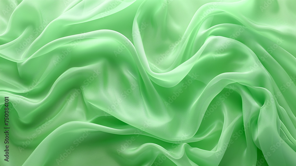 Obraz premium silk aqua fabric background,ai