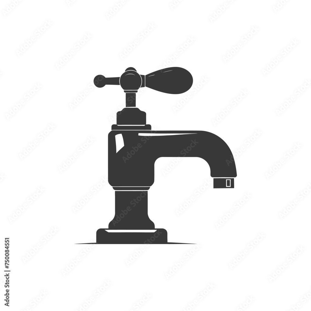 Silhouette water faucet black color only Silhouette water faucet black color only