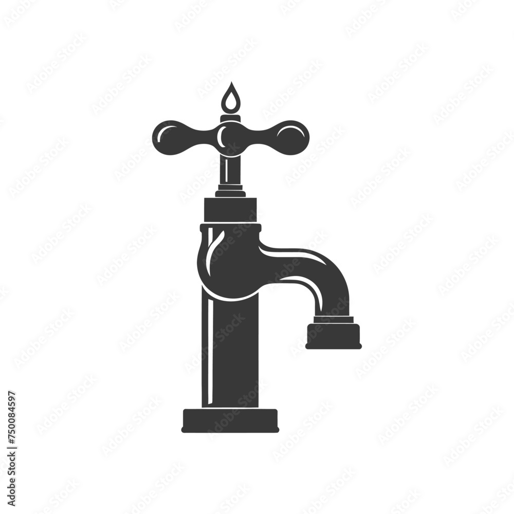 Silhouette water faucet black color only Silhouette water faucet black color only
