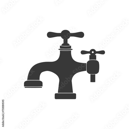 Silhouette water faucet black color only