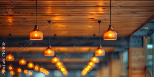 View of wooden ceiling from below modern minimalist design warm lighting. Concept Interior Design, Wooden Ceilings, Modern Minimalist, Warm Lighting, Below View