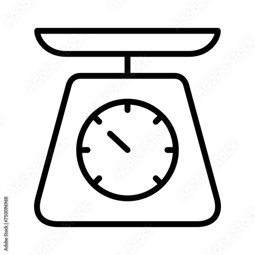 weighing icon design vector illustration