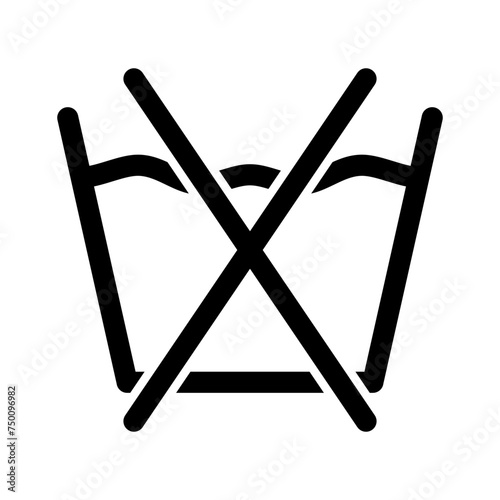 laundry symbol detergent icon design