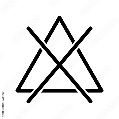 laundry symbol detergent icon design