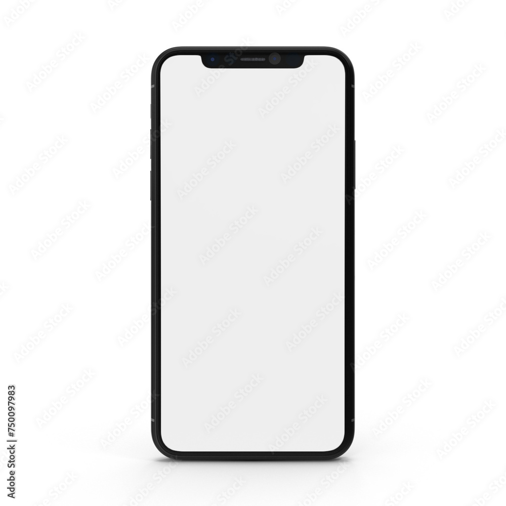 Realistic 3D smartphone mockup AD. Cellphone frame with blank display, Modern smartphone, Mobile phone frame less blank screen, Template for infographics or presentation UI design interface Realistic 3D smartphone mockup AD. Cellphone frame with blank display, Modern smartphone, Mobile phone frame less blank screen, Template for infographics or presentation UI design interface