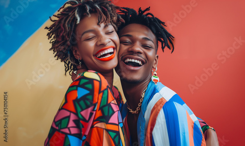 Portrait capturing the joy ...