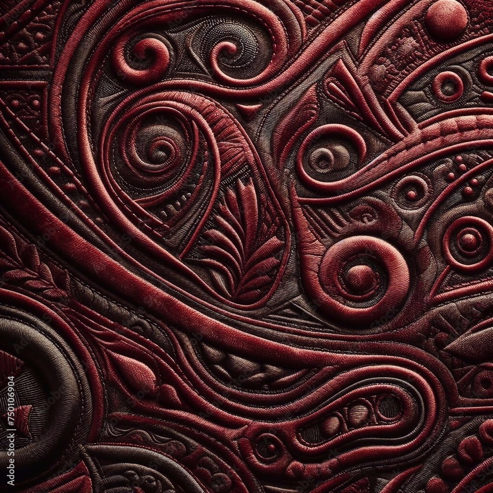 Stitched Velvet background. AI generated illustration Stitched Velvet background. AI generated illustration