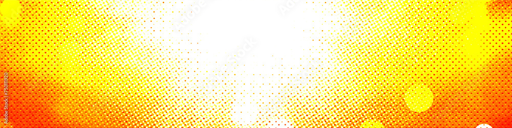 Yellow bokeh background for banner, poster, ad, events and various design works