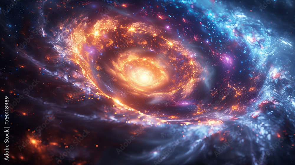 Vue D artiste De La Voie Lact e Ou De Toute Autre Galaxie De L univers vue-d-artiste-de-la-voie-lact-e-ou-de-toute-autre-galaxie-de-l-univers