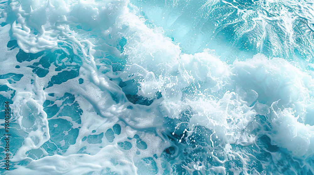 Abstract Aqua Fluid Art Abstract Aqua Fluid Art