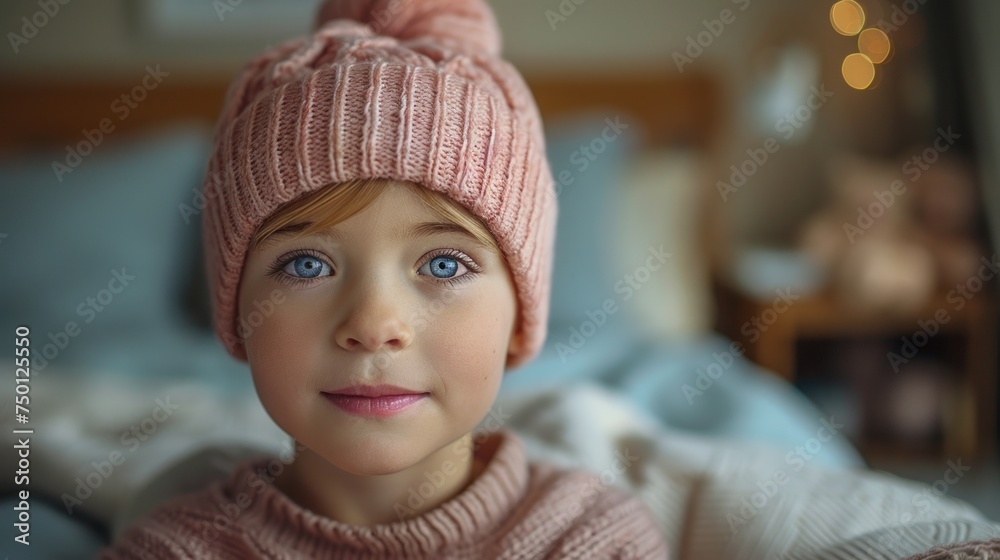 Portrait of a Brave Cancer Survivor Generative AI Portrait of a Brave Cancer Survivor Generative AI