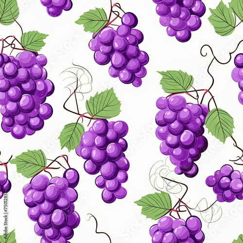 grape pattern banner wallpaper simple background