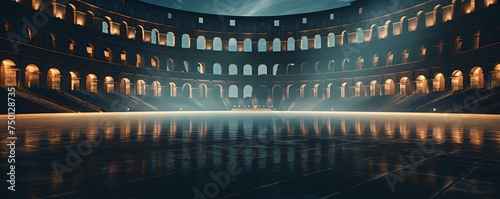 A Modern Sports Arena Inspired by the Architecture of the Roman Colosseum. Concept Architecture, Modern Design, Sports Arena, Roman Colosseum, Inspiration