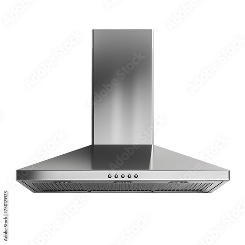 Range hood on transparent background