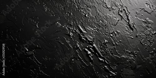 Dark Textured Surface: Abstract, Wet, Black, Texture, Background, Water Drops, Glossy, Detail, Pattern, Contrast