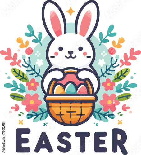 Best Watercolor Vector Design Ester icon illustration