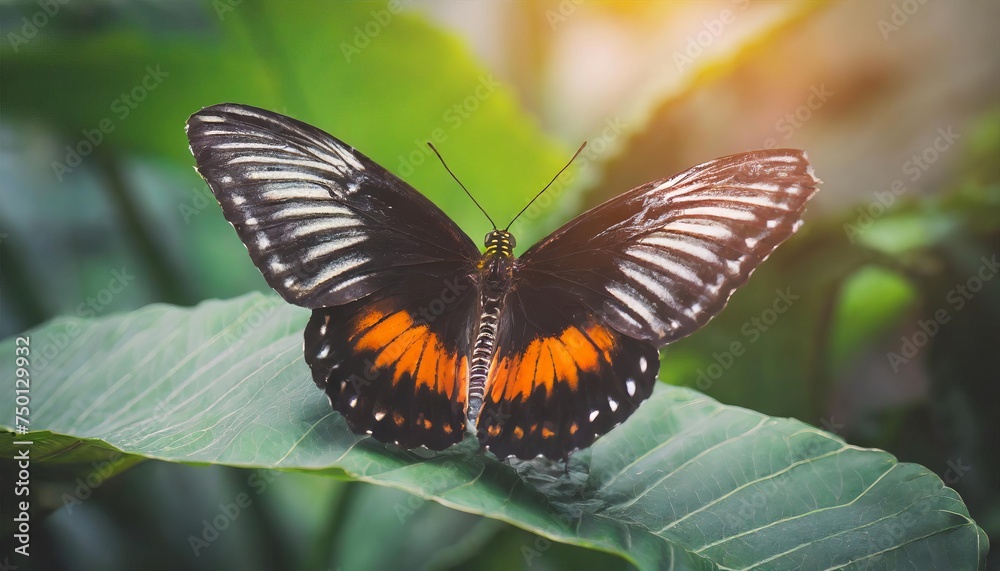 Naklejka premium Generated image of butterfly close up