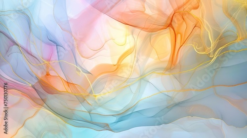 Abstract colorful marble background