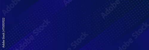 Bright navy blue dynamic abstract vector background with diagonal lines. vector photo