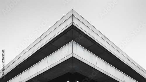 Monochrome Majesty: Architectural Symmetry in High Contrast