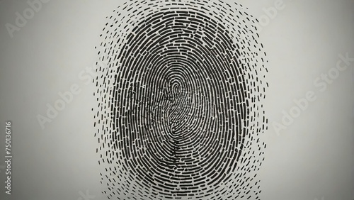 A specific fingerprint.