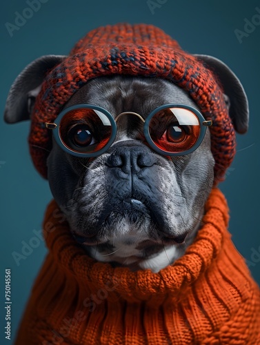 Beauty Trend: Fashionable Dog with Glass Eyes © Elvin