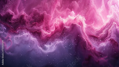 a close up of a pink and purple wallpaper with a lot of space in the middle of the image.