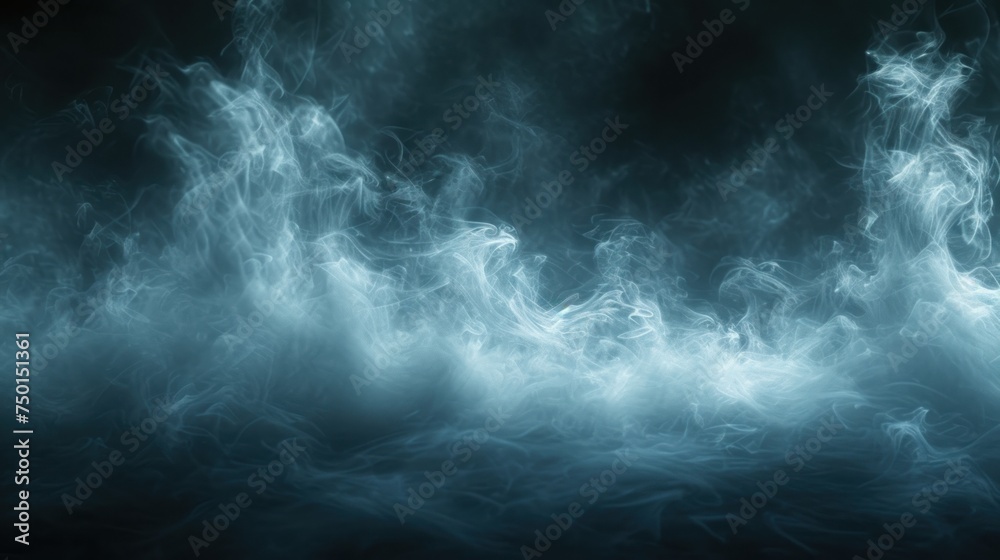 a blue and white smoke background with a black background and white smoke on the left side of the image and a black background on the right side of the image. a blue and white smoke background with a black background and white smoke on the left side of the image and a black background on the right side of the image.
