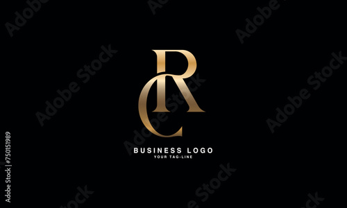 CR, RC, C, R, Abstract Letters Logo Monogram