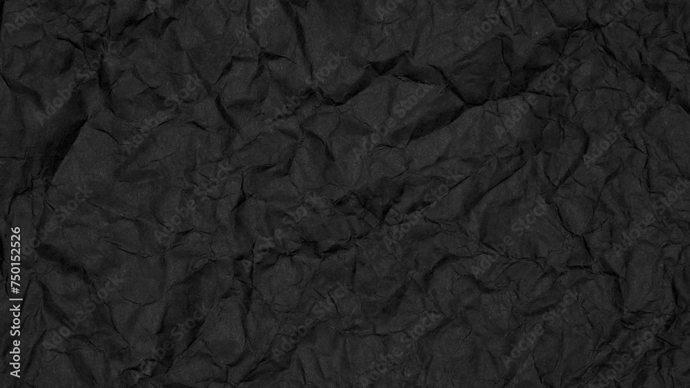 Abstract Beauty in Crumpled Black Background Abstract Beauty in Crumpled Black Background