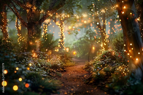 Enchanted Forest of Whimsy and Magic