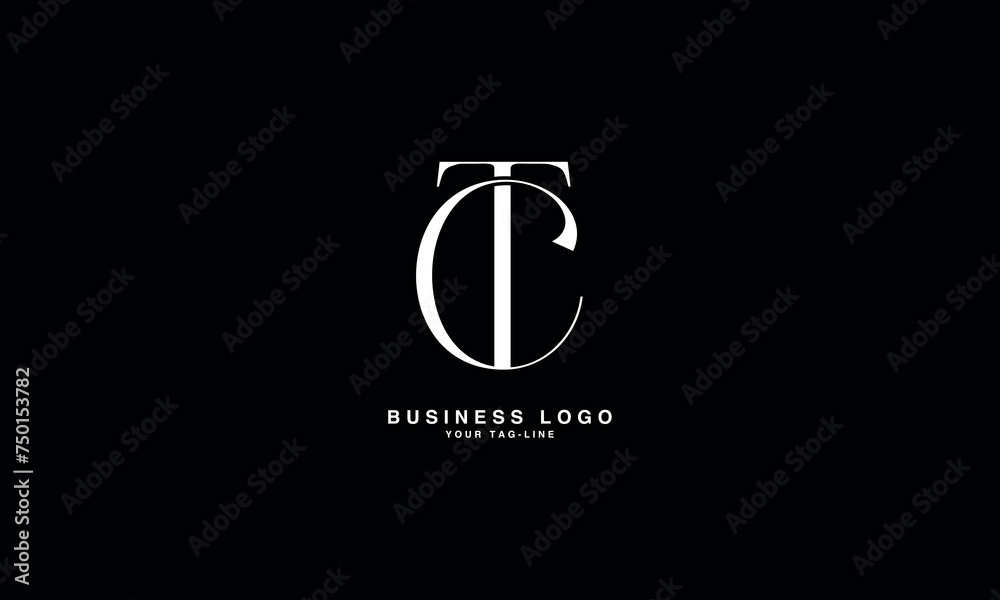CT, TC, C, T, Abstract Letters Logo Monogram CT, TC, C, T, Abstract Letters Logo Monogram